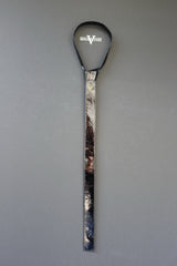 Schwarze Lackleder Krawatte, Nappa Leder, black Patent leather tie, handmade in Berlin 